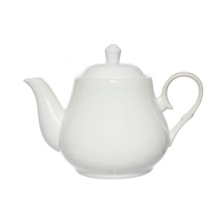 Чайник белый керамический (1000 гр)