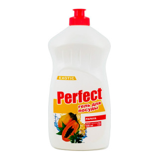 Гель для посуды "PERFECT" PAPAYA 500 мл.