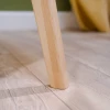 Треугольный журнальный столик "Ретро" (Бесцветный (Лак))