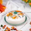 Блюдо "Orange fruit"  для блинов керамическое 23см
