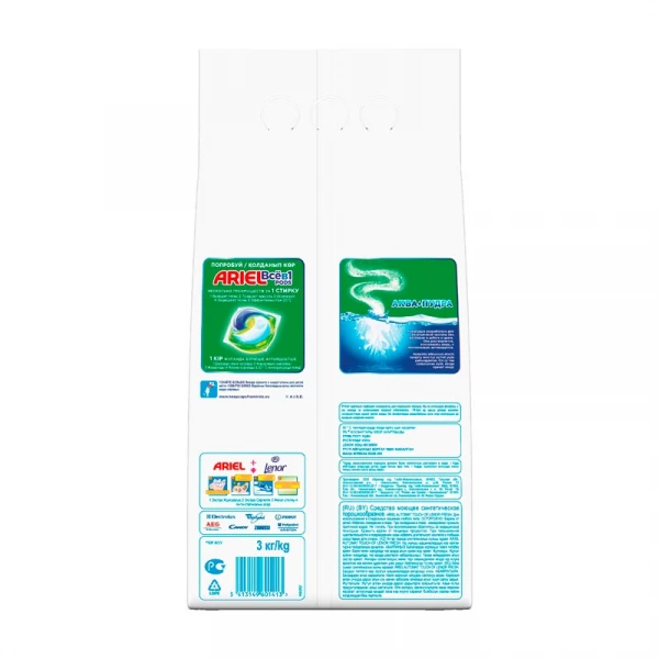 Порошок "ARIEL" Touch of Lenor Fresh 3 кг (Автомат)