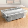 Универсальный ящик "TEX-BOX" 28 л (Бесцветный)
