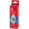 Лампы СВЕТОДИОДНЫЕ ЭКО LED B35-10W-865-E14 R  ЭРА (диод, свеча, 10Вт, хол, E14) 5765