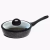 Сотейник Hi-Black, d260, стеклянная крышка