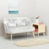 Диван "Комфорт-5" (PLUSH WHITE ONYX,PLUSH WHITE ONYX,Бесцветный (Лак))