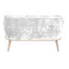 Диван "Комфорт-5" (PLUSH WHITE ONYX,PLUSH WHITE ONYX,Бесцветный (Лак))