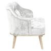 Диван "Комфорт-5" (PLUSH WHITE ONYX,PLUSH WHITE ONYX,Бесцветный (Лак))