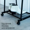 Зеркало с подставкой на колесах R4-Black