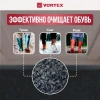 Коврик влаговпитывающий, ребристый “TRIP” 40*60 см "VORTEX", серый / 15