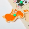 Деревянная игрушка. Рамка-вкладыш (21х29,7см) "ЖИВОТНЫЕ АФРИКИ" (арт. G276)
