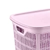 AK 601 Корзина с крышкой 10л pink