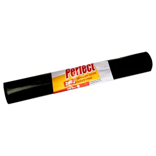 Мусорный мешок ПВД 240 л. 920х1200х0,030 160/10 черный в рулоне АРОМИКА