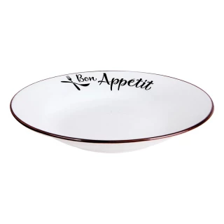 Тарелка суповая "Bon Appetit" (500мл, 20см,  Арт.:YXD05)