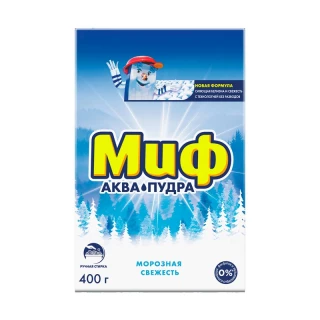 Порошок "МИФ" 3в1 Морозная свежесть 400 г (Ручная стирка)