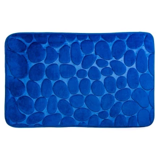 Коврик для в/к Камни 50*80см 1 предм Blue синий  1/30